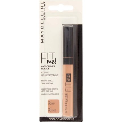 Maybelline Fit Me concealer makeup 35 Deep 6.8ml - Maison des fragrances