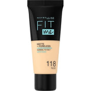 Maybelline Fit Me Matte Poreless Foundation 118 - 30ml - Maison des fragrances