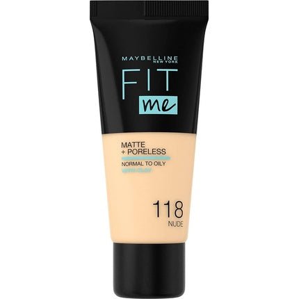 Maybelline Fit Me Matte Poreless Foundation 118 - 30ml - Maison des fragrances