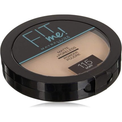 Maybelline Fit Me Matte & Poreless Pressed Powder 14g 115 Ivory - Maison des fragrances