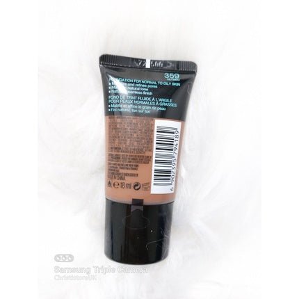 Maybelline Fit Me Matte & Poreless with Clay Foundation 18ml 359 Nutmeg - Maison des fragrances