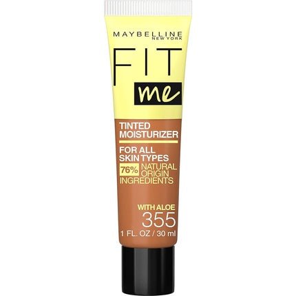 Maybelline Fit Me Tinted Moisturizer Natural Coverage Face Makeup 1 Fl Oz 355 - Maison des fragrances