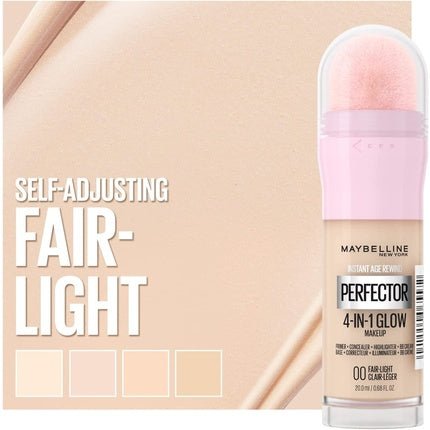 Maybelline Instant Age Rewind Instant Perfector 4in1 Smooth Makeup Base 00 Fair Light 20ml - Maison des fragrances