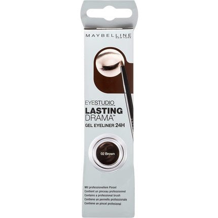 Maybelline Lasting Drama Gel Eyeliner 02 Brown - Maison des fragrances