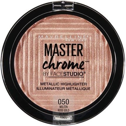 Maybelline Master Chrome Metallic Highlighter 050 Molten Rose Gold 6.7g - Maison des fragrances