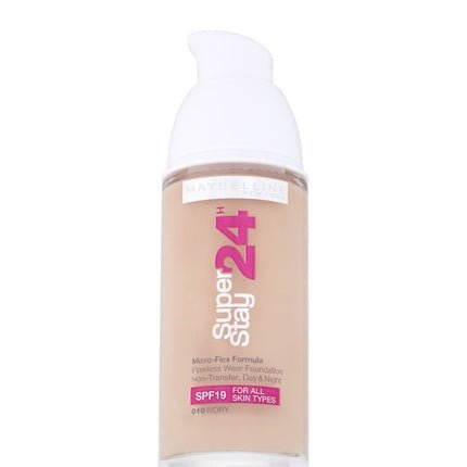 Maybelline New Superstay Foundation 24hr Ivory 10 30ml - Maison des fragrances