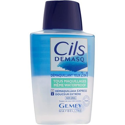 Maybelline New York Cils Demasq 2 - in - 1 Eye Makeup Remover 125ml - Maison des fragrances