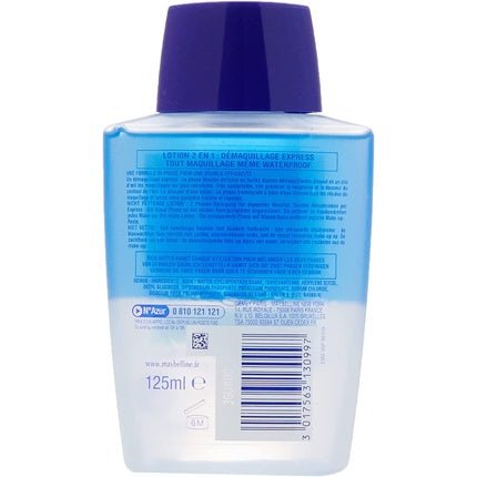 Maybelline New York Cils Demasq 2 - in - 1 Eye Makeup Remover 125ml - Maison des fragrances