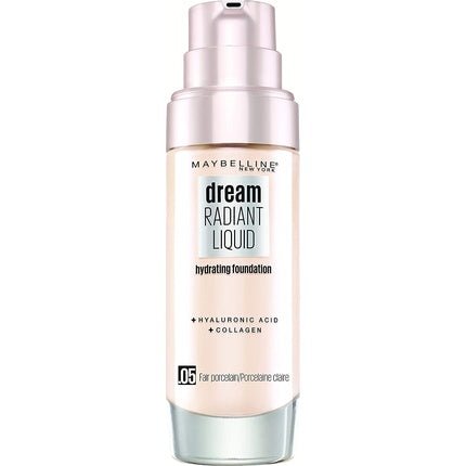 Maybelline New York Dream Radiant Liquid Make - Up Liquid Foundation 30ml - Fair Porcelain - Maison des fragrances