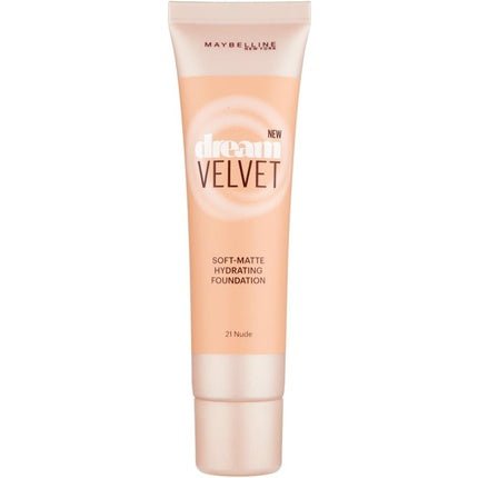 Maybelline New York Dream Velvet Foundation 21 Nude 30ml - Maison des fragrances