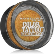 Maybelline New York Eye Studio Color Tattoo Metal 24 Hour Cream Gel Eyeshadow 0.14 Ounce Gold Rush - Maison des fragrances