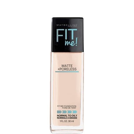 Maybelline New York Fit Me Matte & Poreless Foundation 105 Natural Ivory 30ml - Maison des fragrances