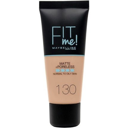 Maybelline New York Fit Me Matte & Poreless Foundation 30ml 130 Buff Beige - Maison des fragrances
