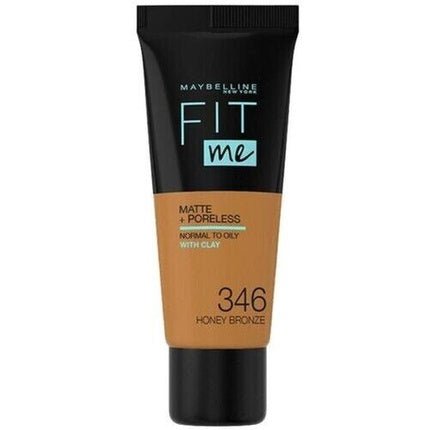 Maybelline New York Fit Me Matte & Poreless Foundation 376 Cool Java 30ml - Maison des fragrances