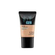 Maybelline New York Fit Me Matte & Poreless Foundation for Normal to Oily Skin 18ml 120 Classic Ivory - Maison des fragrances