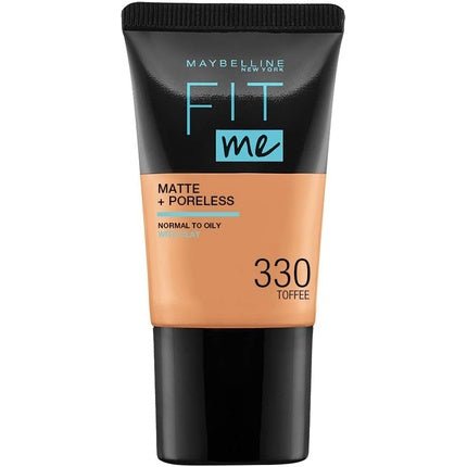 Maybelline New York Fit Me Matte & Poreless Mini 18ml 330 Toffee - Maison des fragrances