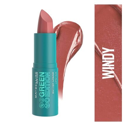 Maybelline New York Green Edition Buttercream Lipstick No.15 Windy - Maison des fragrances