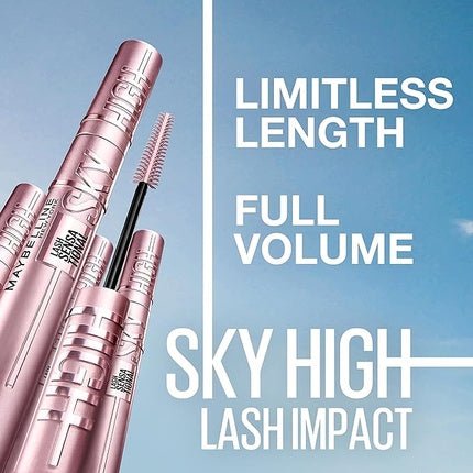Maybelline New York Lash Sensational Sky High Waterproof Mascara Very Black - Maison des fragrances