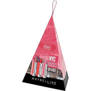 Maybelline New York NYC Kisses Gift Set Colour For All Mauve Pink Red Lipstick - Maison des fragrances