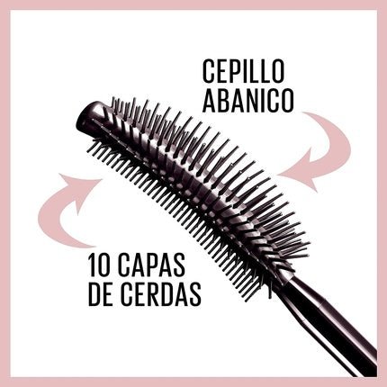 Maybelline New York Sensational Volume Mascara Eyelashes Black 6ml - Maison des fragrances