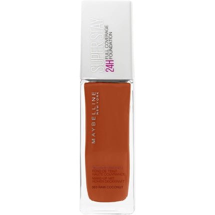 Maybelline New York Super Stay 24h Liquid Long - Lasting Foundation 30ml No. 63 Raw Coconut - Maison des fragrances