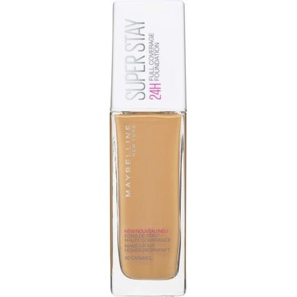 Maybelline New York Superstay 24 Hour Longlasting Foundation 30ml Shade 60 Caramel - Maison des fragrances