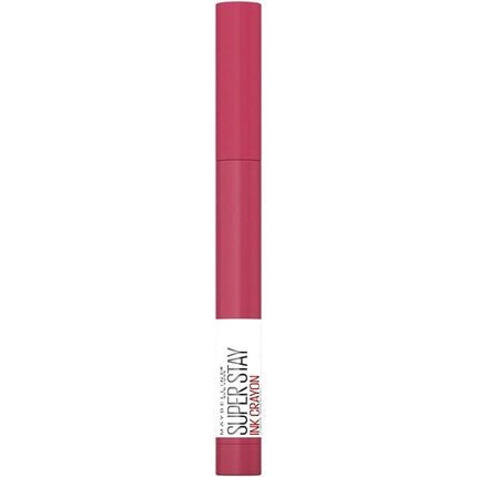 Maybelline New York Superstay Matte Ink Crayon Longlasting Pink Lipstick with Precision Applicator 80 Run The World 22.0ml - Maison des fragrances