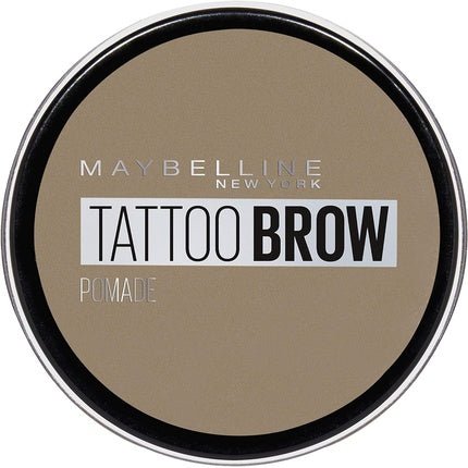 Maybelline New York Tattoo Brow Eyebrow Pomade in Shade 00 Light Brown 4ml - Maison des fragrances