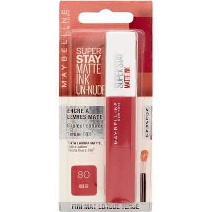 Maybelline Super Stay Matte Ink Liquid Lipstick 80 Ruler 5ml - Maison des fragrances