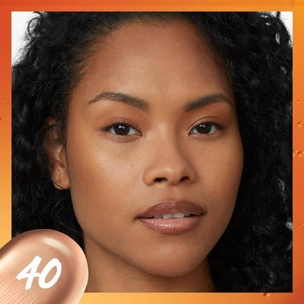 Maybelline Super Stay Skin Tint Foundation with Vitamin C Long - Lasting up to 24H Vegan Formula Shade 40 30ml - Maison des fragrances