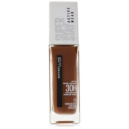 Maybelline SuperStay 30H Active Wear Foundation 30ml 79 Warm Chestnut - Maison des fragrances