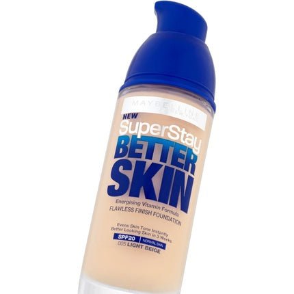 Maybelline SuperStay Better Skin Liquid Foundation Light Beige 30ml - Maison des fragrances