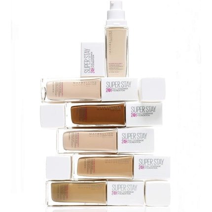 Maybelline SuperStay Full Coverage Foundation with Matte Finish 058 True Caramel 30ml - Maison des fragrances