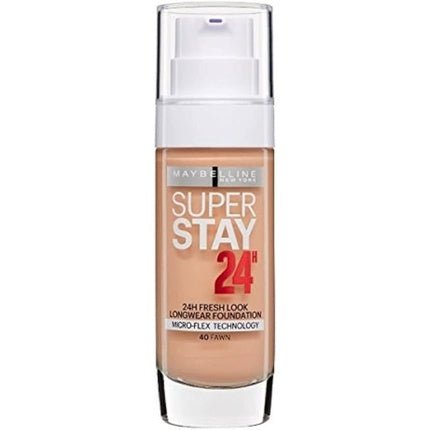 Maybelline SuperStay24H Liquid Foundation 040 Fawn 30ml - Maison des fragrances