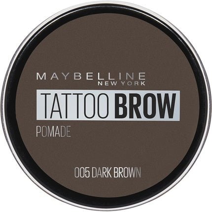 Maybelline Tattoo Brow Longlasting Pomade Pot Dark Brown 5g - Maison des fragrances