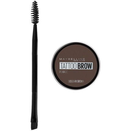 Maybelline Tattoo Brow Longlasting Pomade Pot Dark Brown 5g - Maison des fragrances