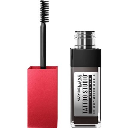 Maybelline Waterproof and Smudge Proof Eyebrow Gel Tint Tattoo Brow 36hr Medium Brown - Maison des fragrances