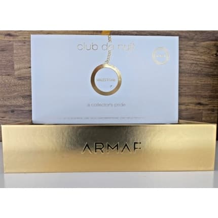 Armaf Club De Nuit Milestone Eau De Parfum 130g Spray Hair Mist 55ml Body Spray 50ml Soap 130g