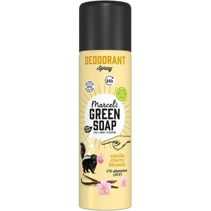 Marcel's Green Soap Deospray Vanilla & Cherry Blossom Déodorant (Déo) Mixte