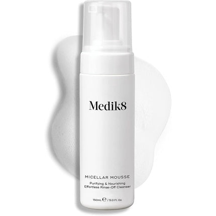 Medik8 Micellar Mousse Face Wash Makeup Remover 150ml - Maison des fragrances