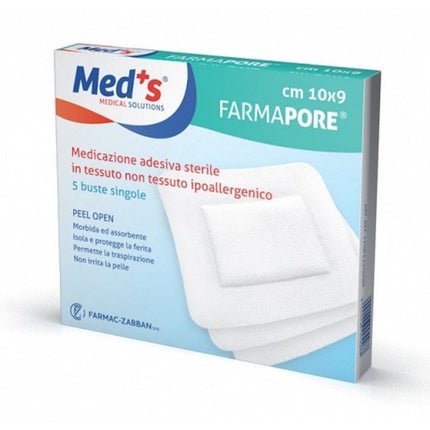 Med's Farmapore Sterile Adhesive Dressing 9x600cm - Pack of 5 - Maison des fragrances