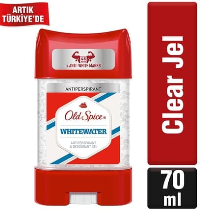 Old Spice Whitewater Deodorant Stick Antiperspirant Free of Aluminum and Sulfates Déodorant (Déo) Mixte 70ml