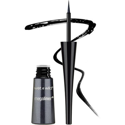 Megaliner Liquid Eyeliner Pynny with Brush Black 3.5ml - Maison des fragrances
