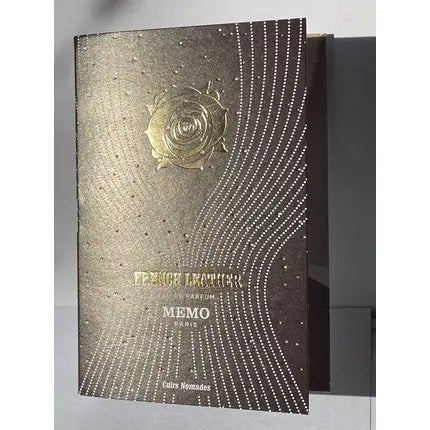 MEMO French Leather - Eau de Parfum 1.5ml - NEW with card - Maison des fragrances