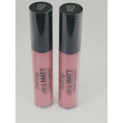 MENGE ZWEI Isadora Ultramatt Liquid Lipstick 03 Plush Pink - Maison des fragrances