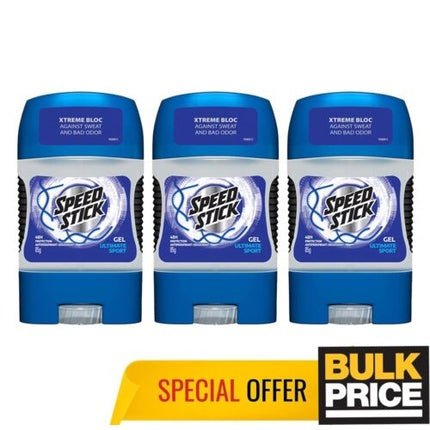 Mennen Speed Stick Ultimate Sport Gel Deodorant Xtreme Odor-X Block 85g - Maison des fragrances