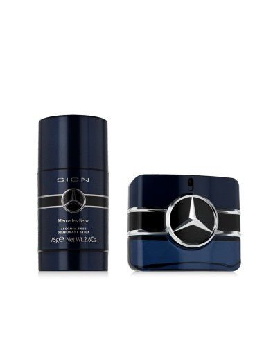 Mercedes-Benz Sign Fragrance Gift Set and Body Deodorant Stick Coffret (Coffret) Homme 100ml - Maison des fragrances