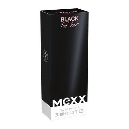 Mexx BLACK Woman with Intensely Captivating Scent of Fruity Notes for Sensual Eau de Toilette (EDT) Femme 30ml - Maison des fragrances