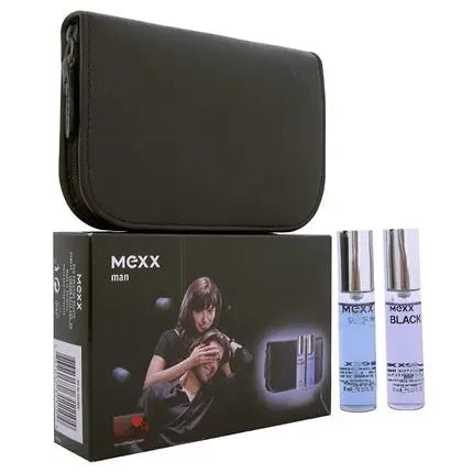Mexx Man Giftset and Black Eau de Toilette 10ml pour homme - Maison des fragrances