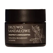Mglife Sandalwood Natural Cream Deodorant Grapefruit Bergamot Déodorant (Déo) Mixte 50ml - Maison des fragrances